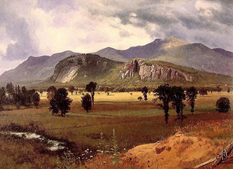 Albert Bierstadt Moat Mountain, Intervale, New Hampshire Norge oil painting art